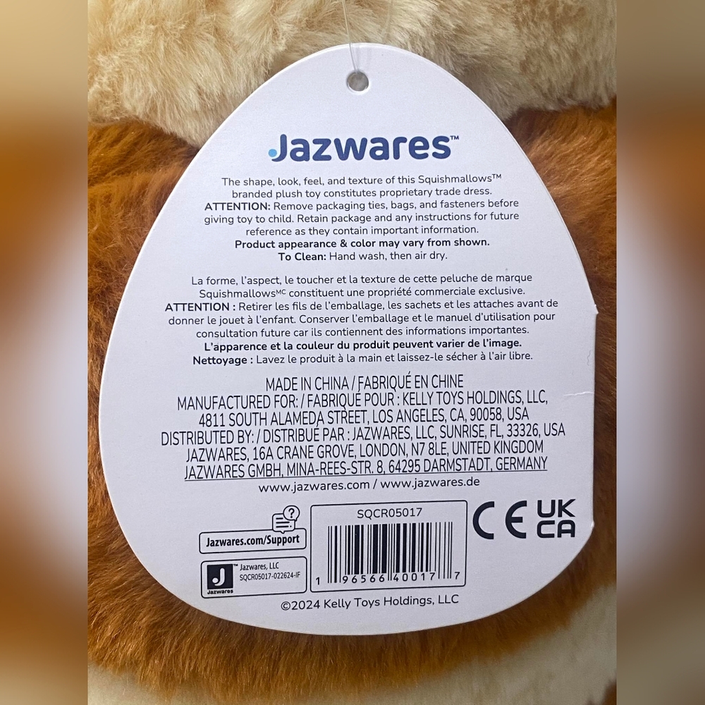🥞 12" Rayen Pancake FuzzAMallows Squishmallow 2024 - Picture 6 of 7